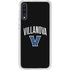 Villanova University V Black Galaxy A50 Clear Case
